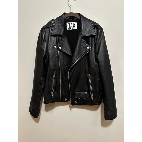OAK NYC oversized/unisex leather jacket, PERFECT! - Picture 5 of 9